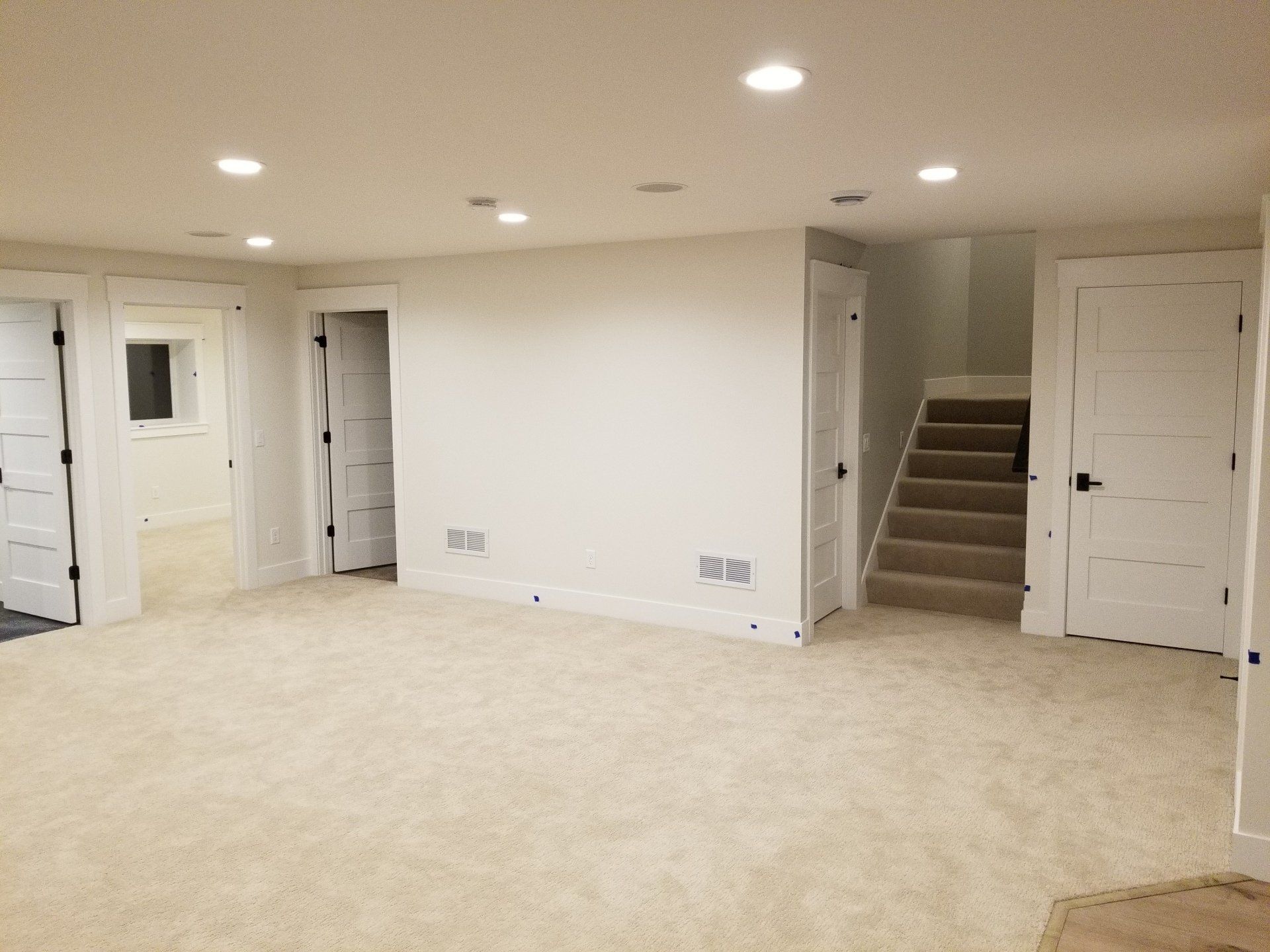 After basement finishing