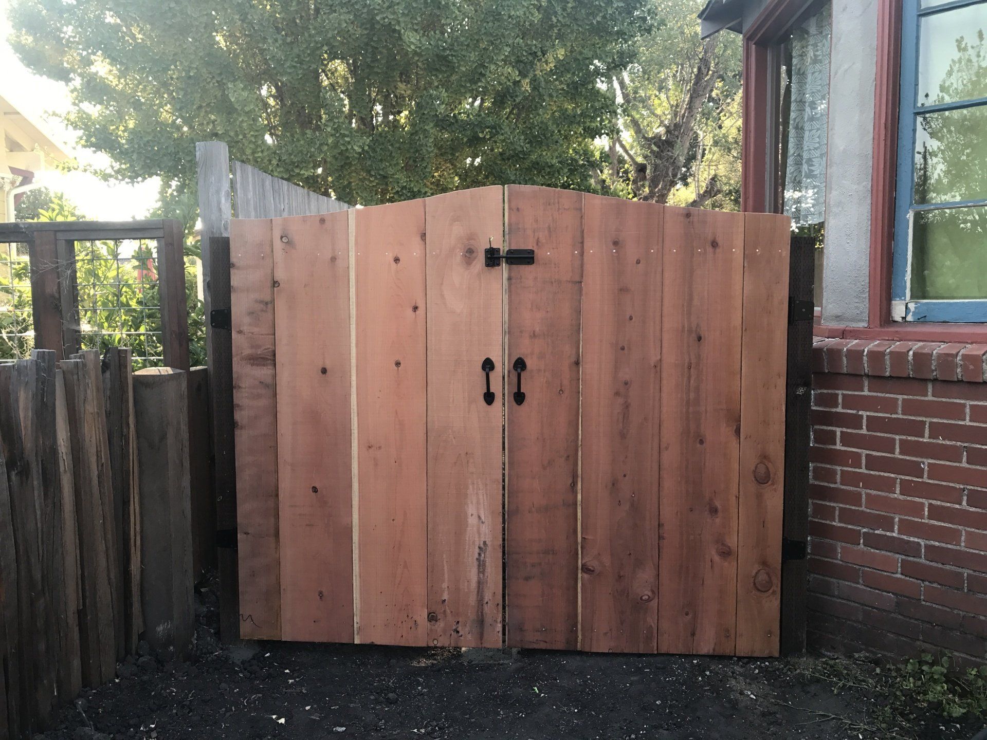 wood door