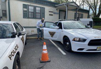 Disinfects Police Vehicles
