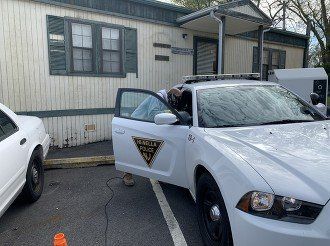Disinfects Police Vehicles