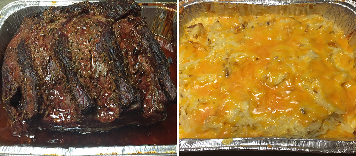 BBQ Ribs & Hashbrowns