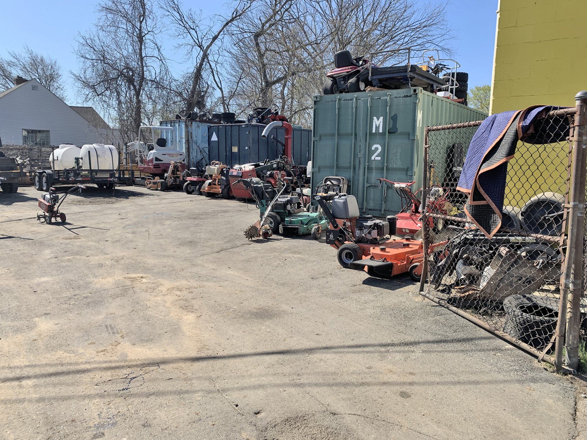 Variety of equipment