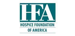 HFA logo in white letters on a teal box, with 