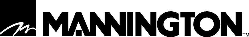A mannington logo on a white background
