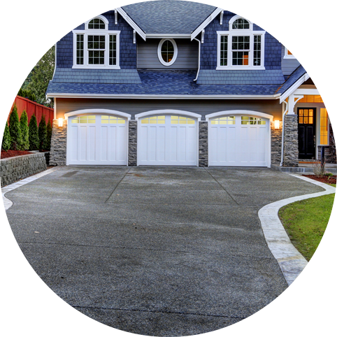 Residential driveway