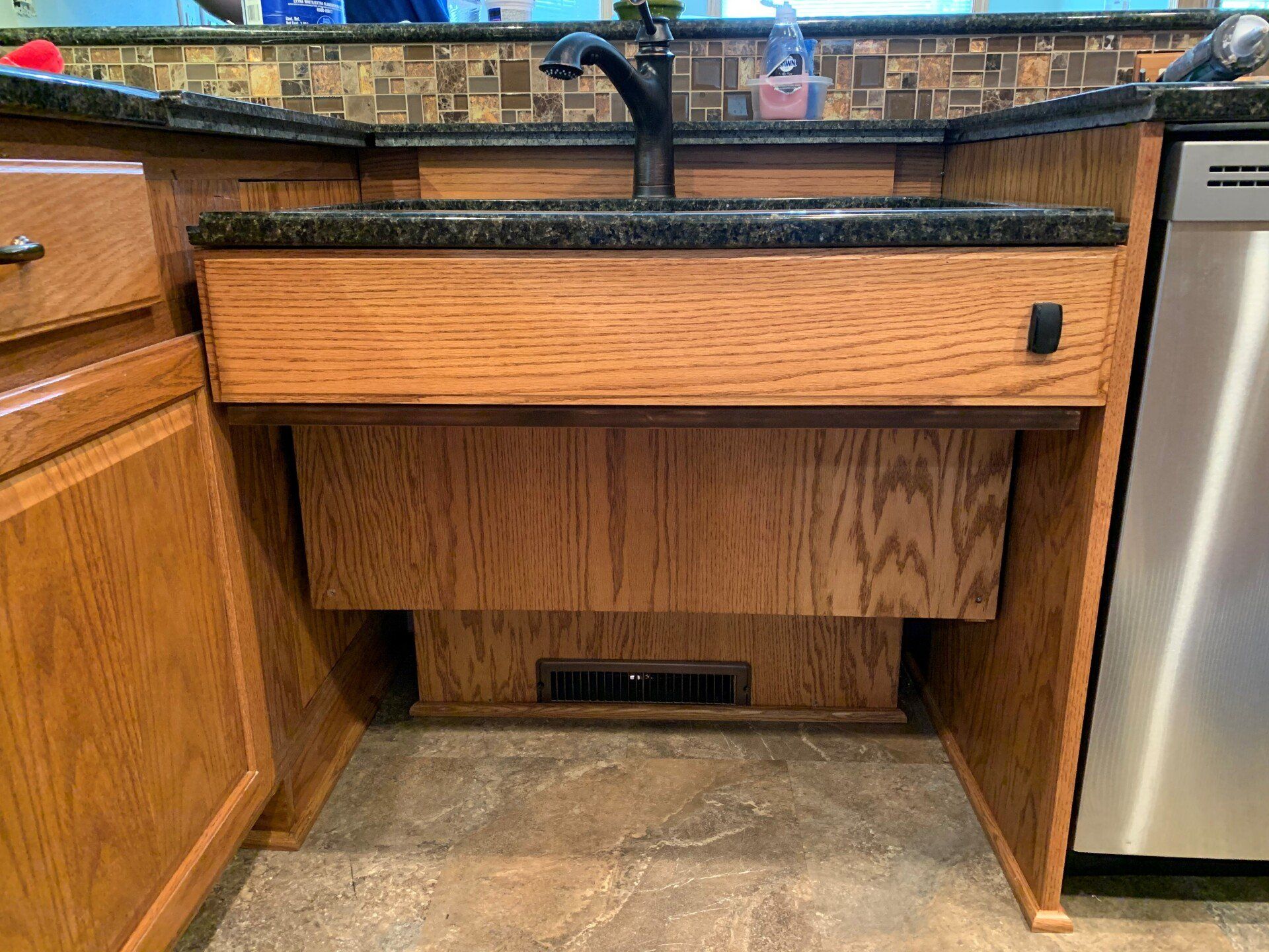 Kitchen Remodel for Handicap Sink