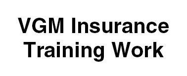 vgm insurance - training work