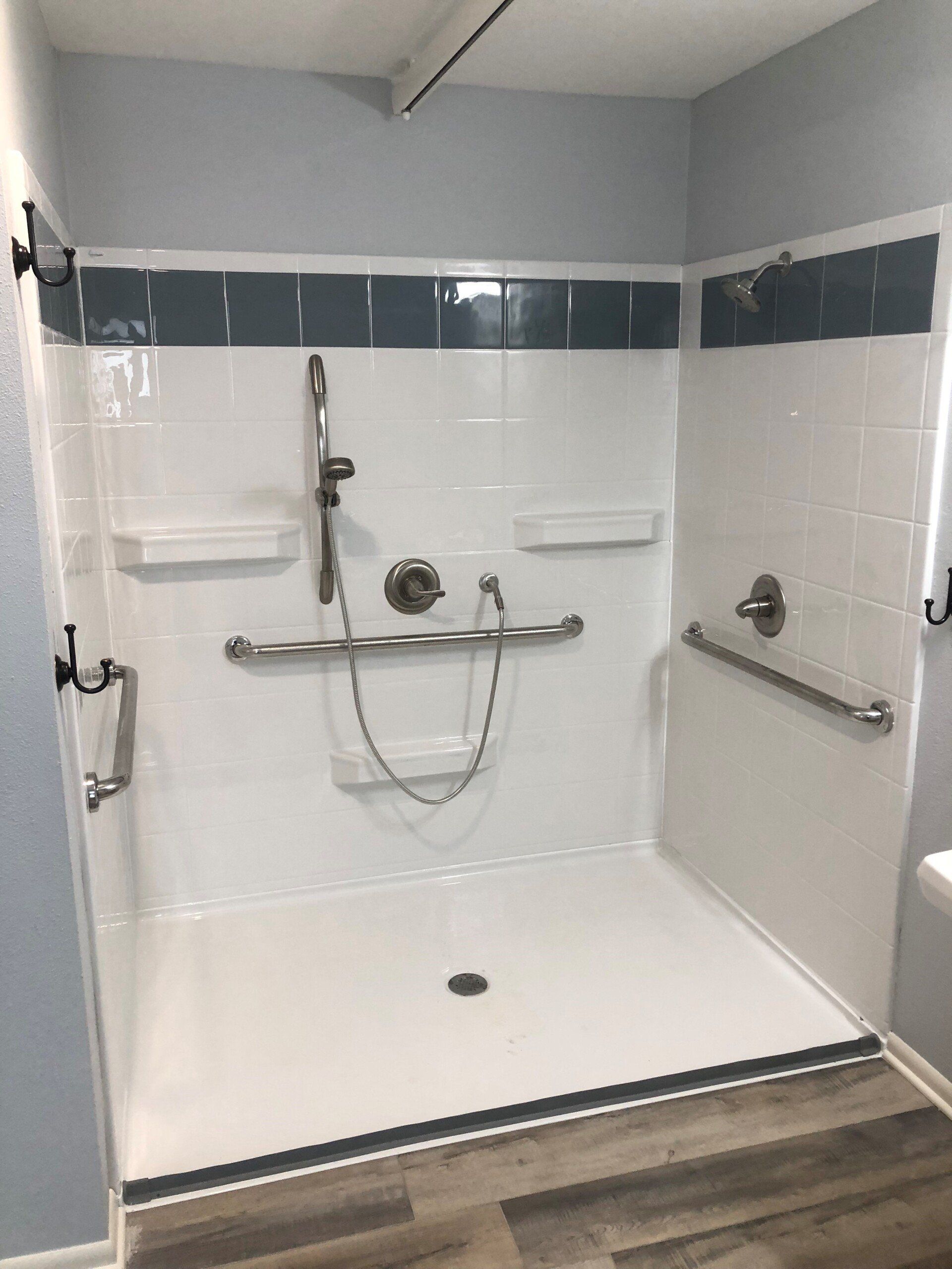 Barrier-Free Shower