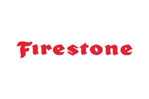 Firestone logo in red text on a white background.