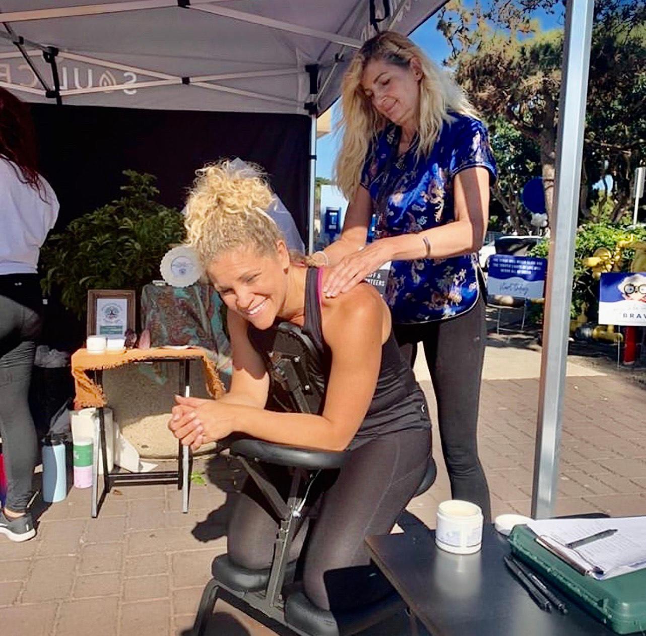 Lymphatic drainage and massage