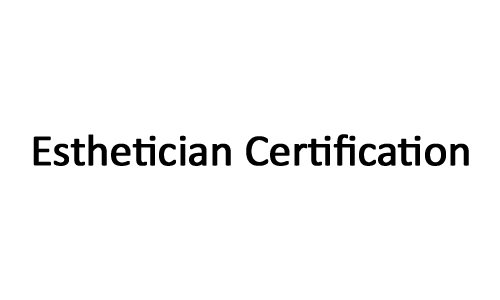 Esthetician Certification logo