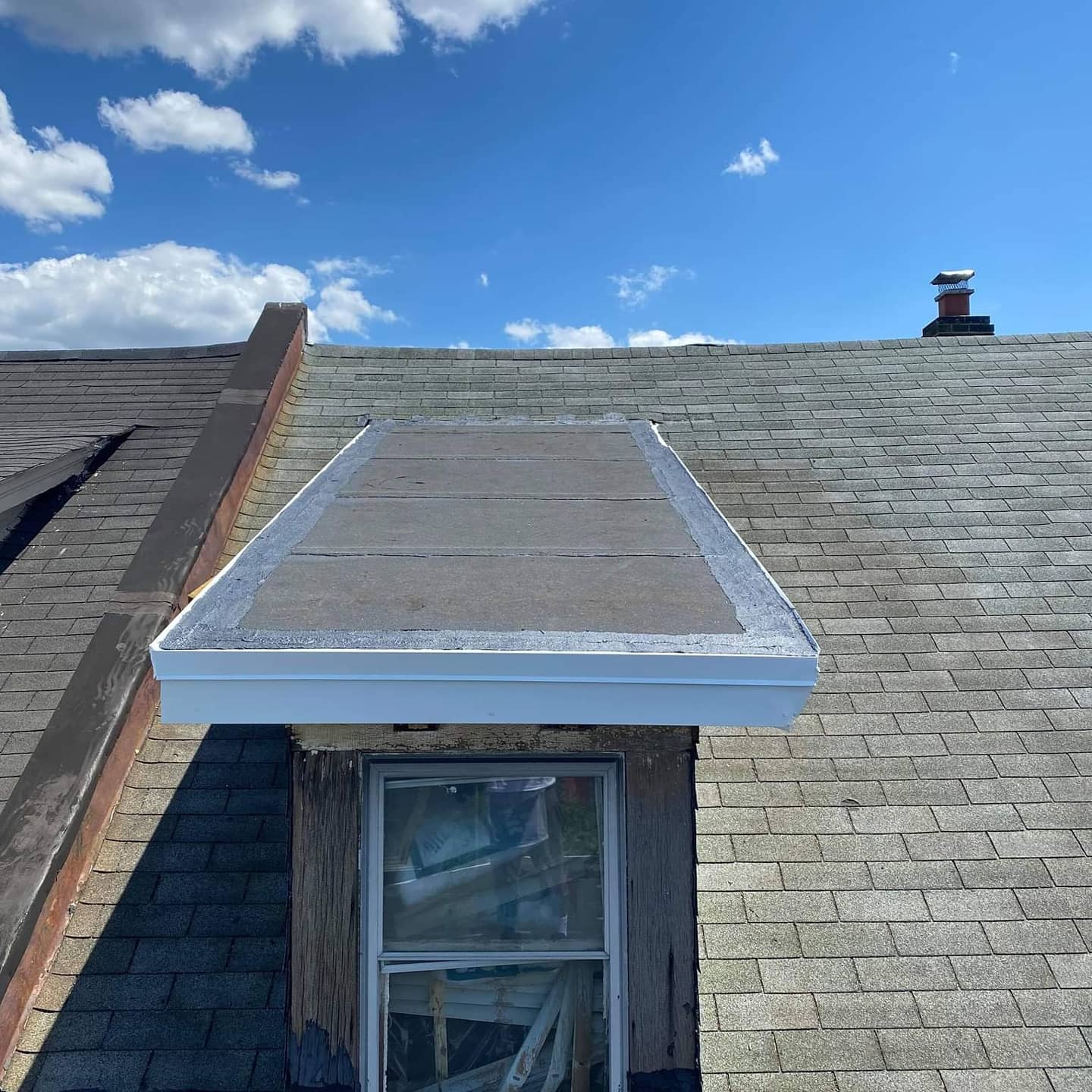 After roof repair