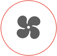 HVAC fan icon