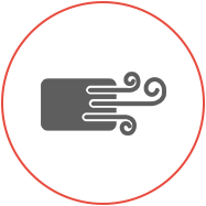 Air purification icon