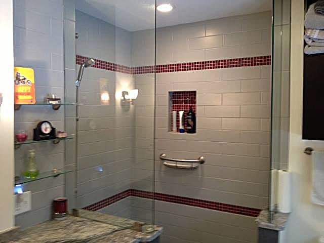Bathroom remodel shower