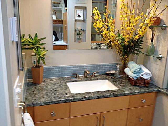 Bathroom remodel sink