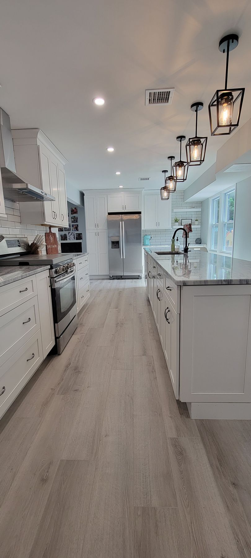 Wooden cutting board with 