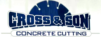 Cross and Son Concrete Logo