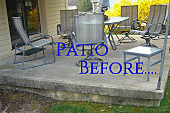 Patio Before