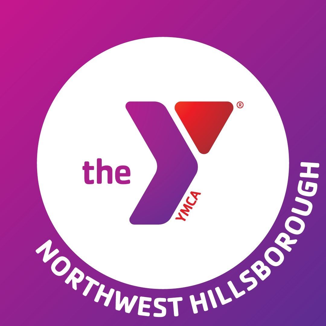 A logo for the northwest Hillsborough YMCA