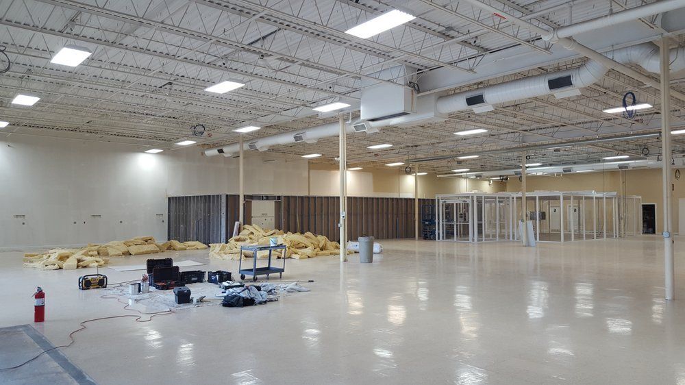 Commercial epoxy coating