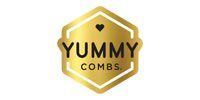 A gold-colored hexagon logo containing the text