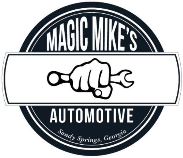 Magic Mike's Automotive Logo