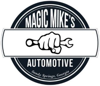 Magic Mike's Automotive Logo