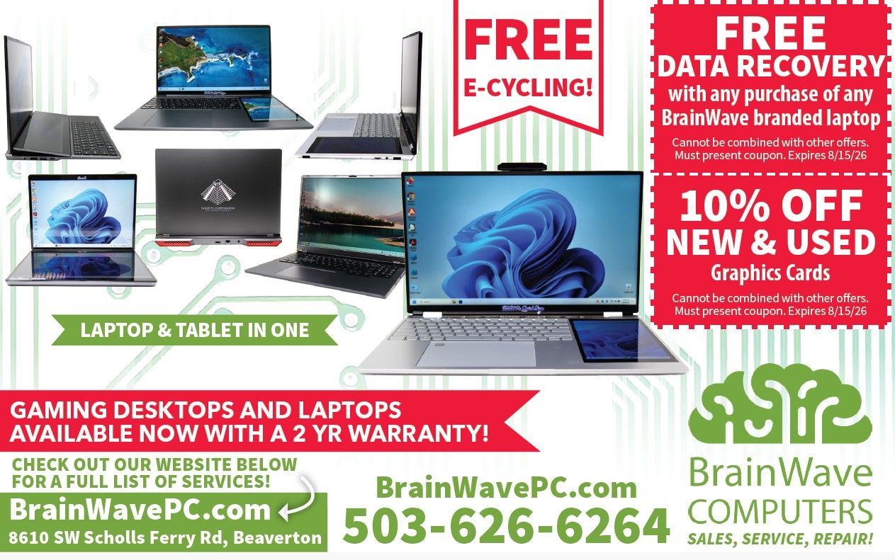 August Specials for Brainwave Computing