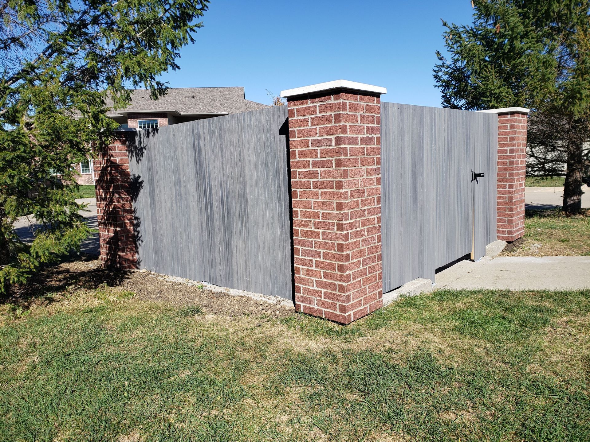 Dumpster-enclosure-Windsor Heights, Iowa