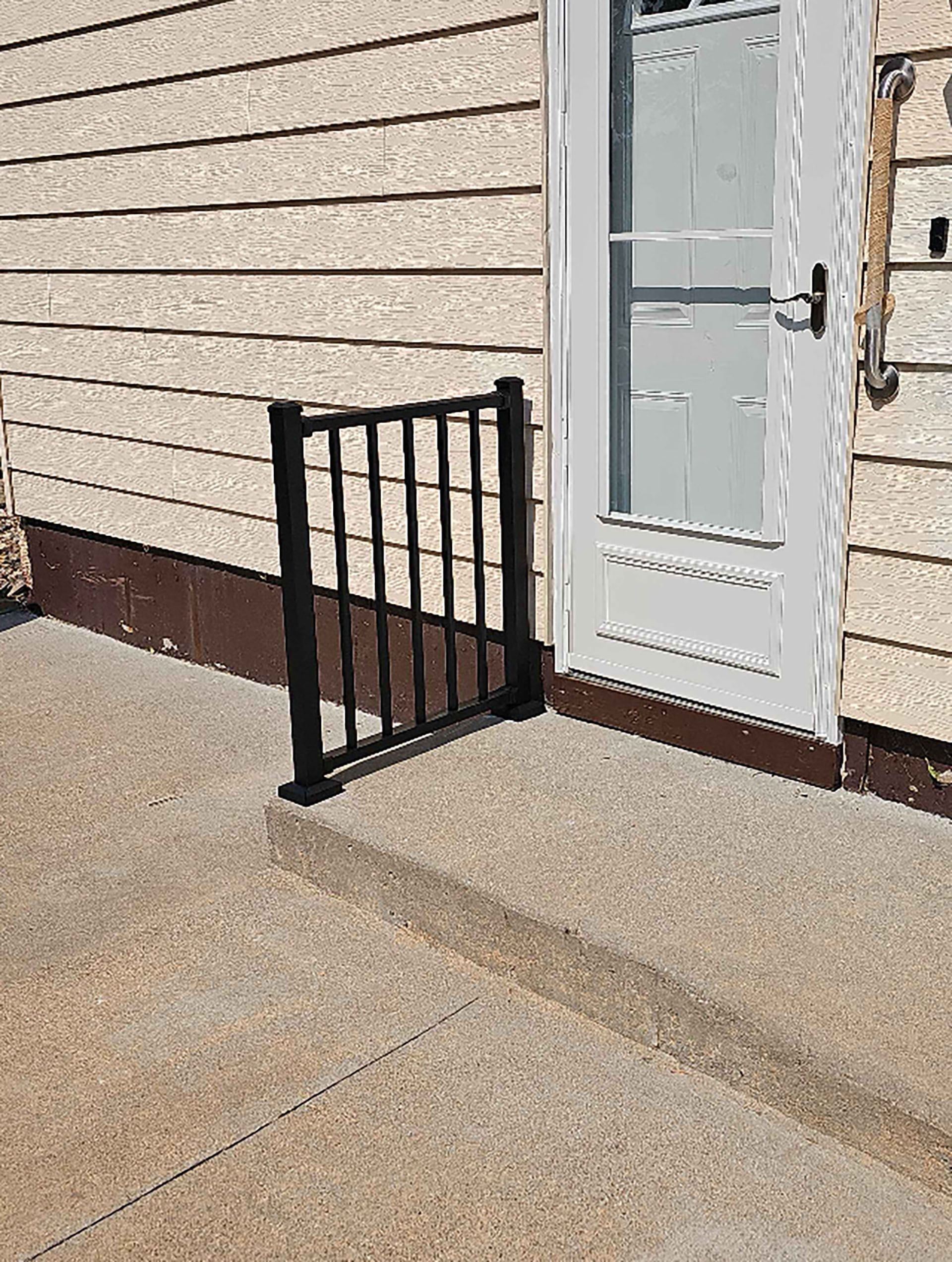 Backdoor Aluminum Railing