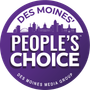 Des Moines' People's Choice logo
