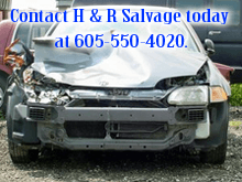 Cars Used - Mitchell, SD - H & R Salvage - wrecked car - Contact H & R Salvage today at 605-550-4020.