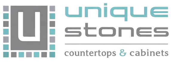 Unique Stones Countertops & Cabinets Logo