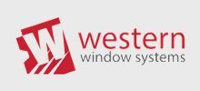 The logo for Western Window Systems is red and white.