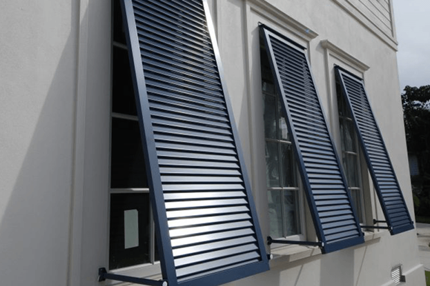 Hurricane Shutters Then and Now