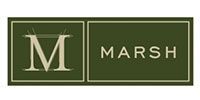 Logo featuring a large, serif letter 