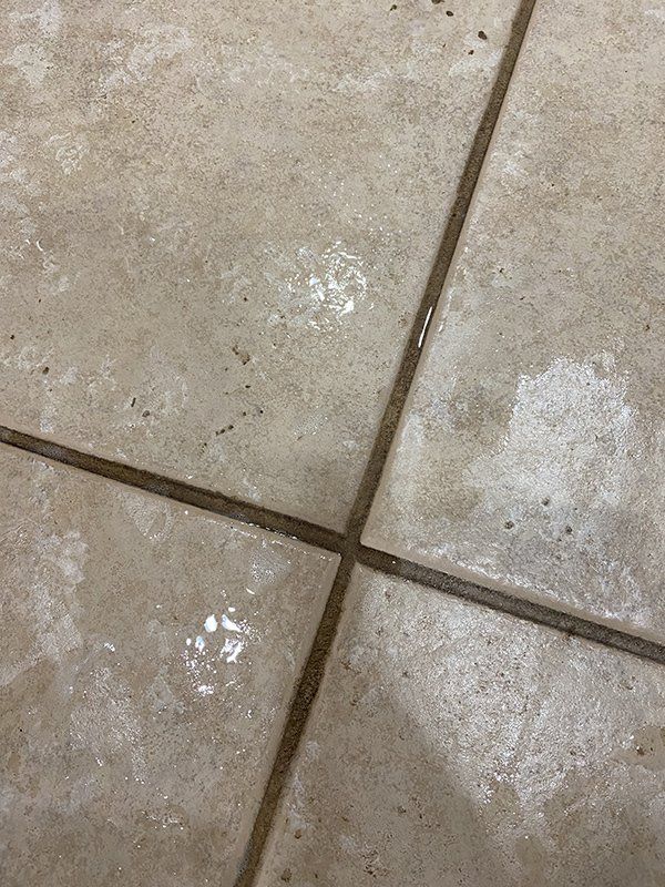 Dirty grout
