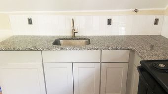 Granite kitchen counter