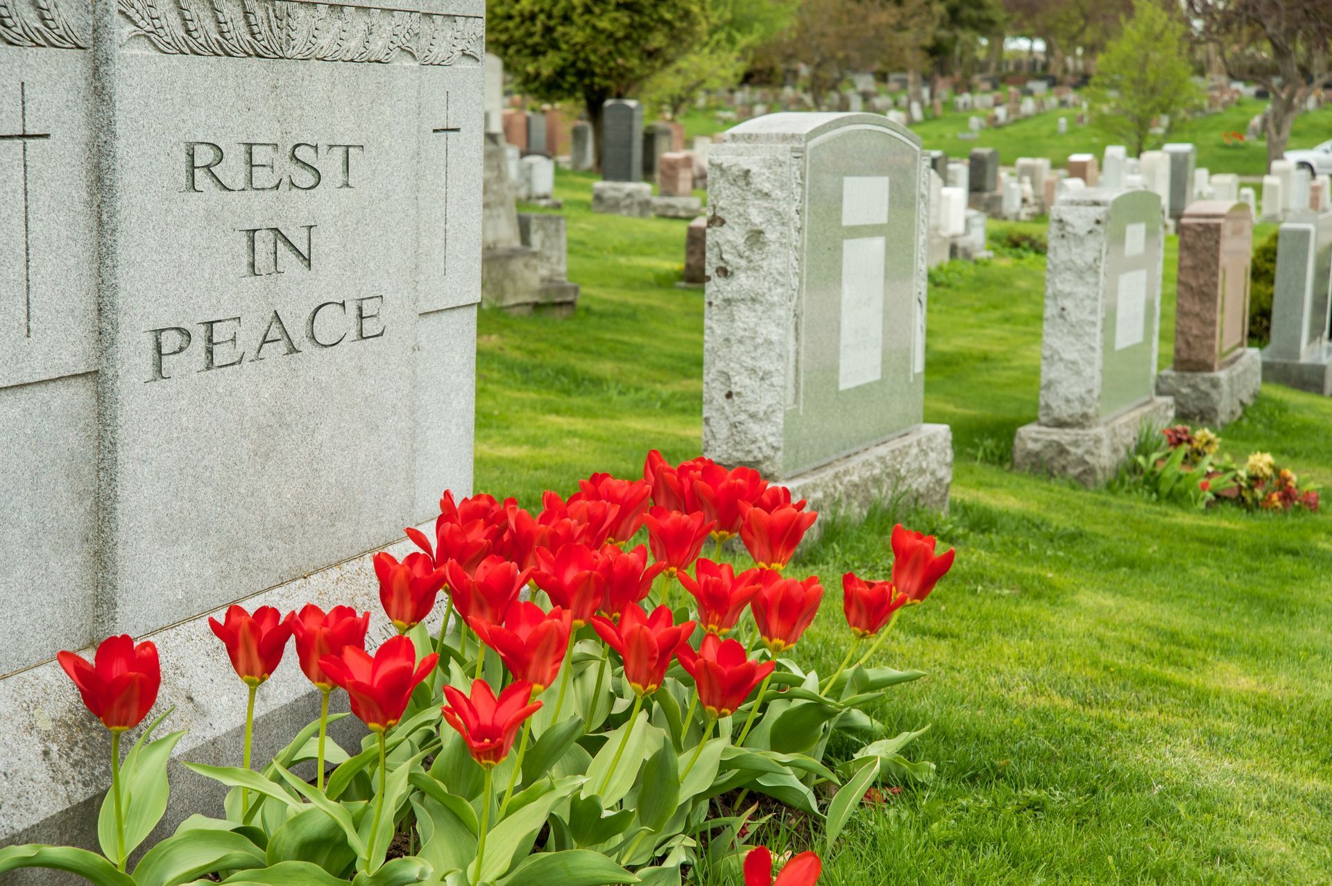 cemetery marker