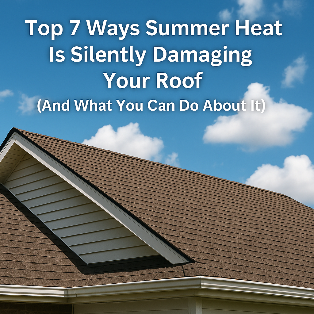 Top 7 Ways Summer Heat Is Silently Damaging Your Roof (And What You Can Do About It)