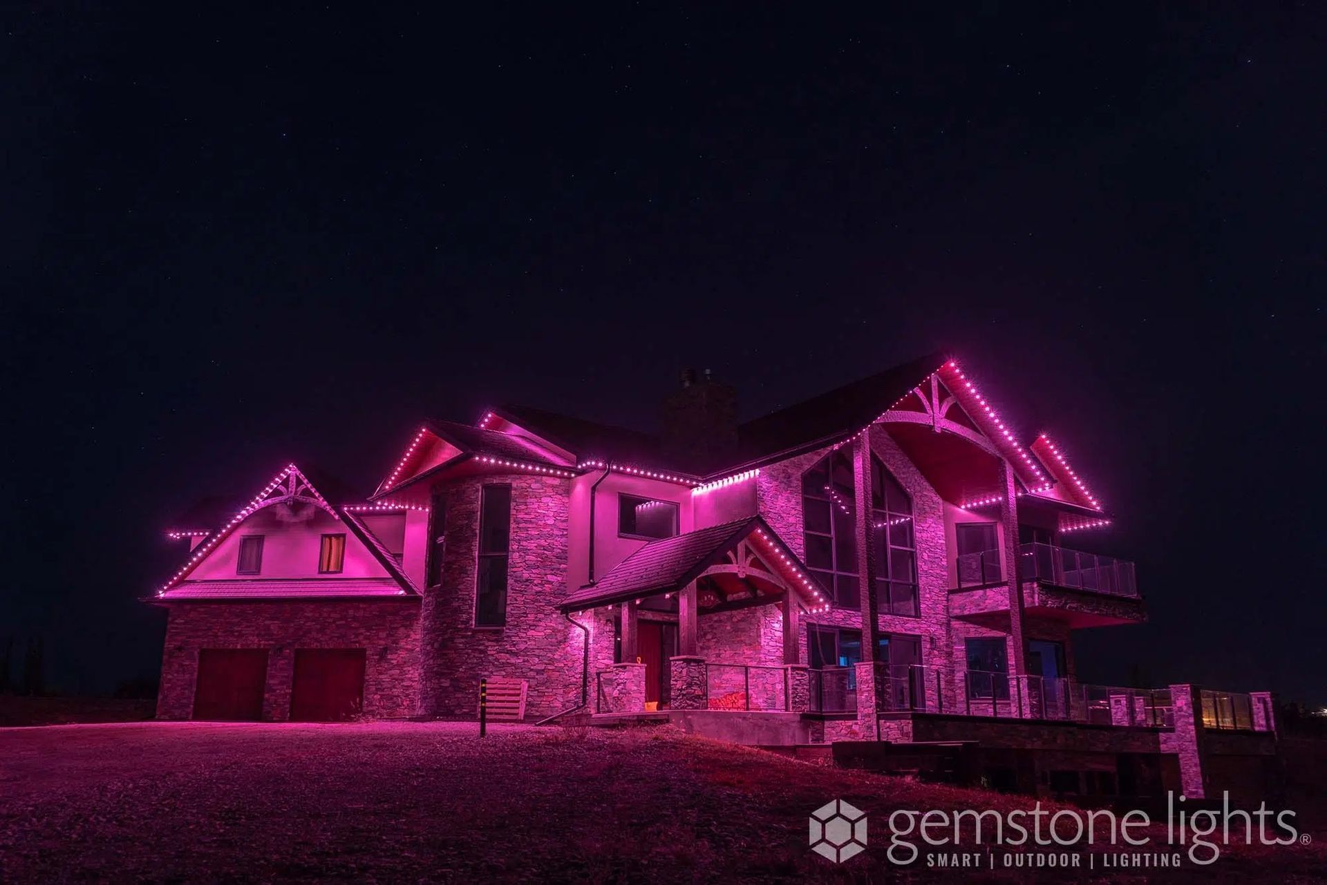 Exterior holiday lighting