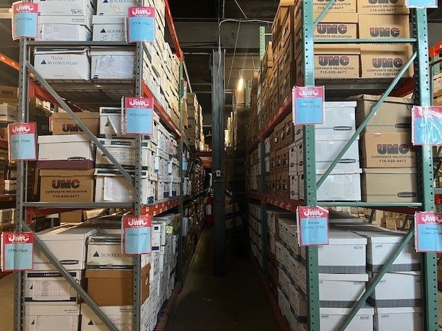 A warehouse filled with boxes