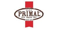 The logo for primal pet foods inc. is shown on a white background.