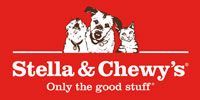 The logo for stella & chewy 's only the good stuff.
