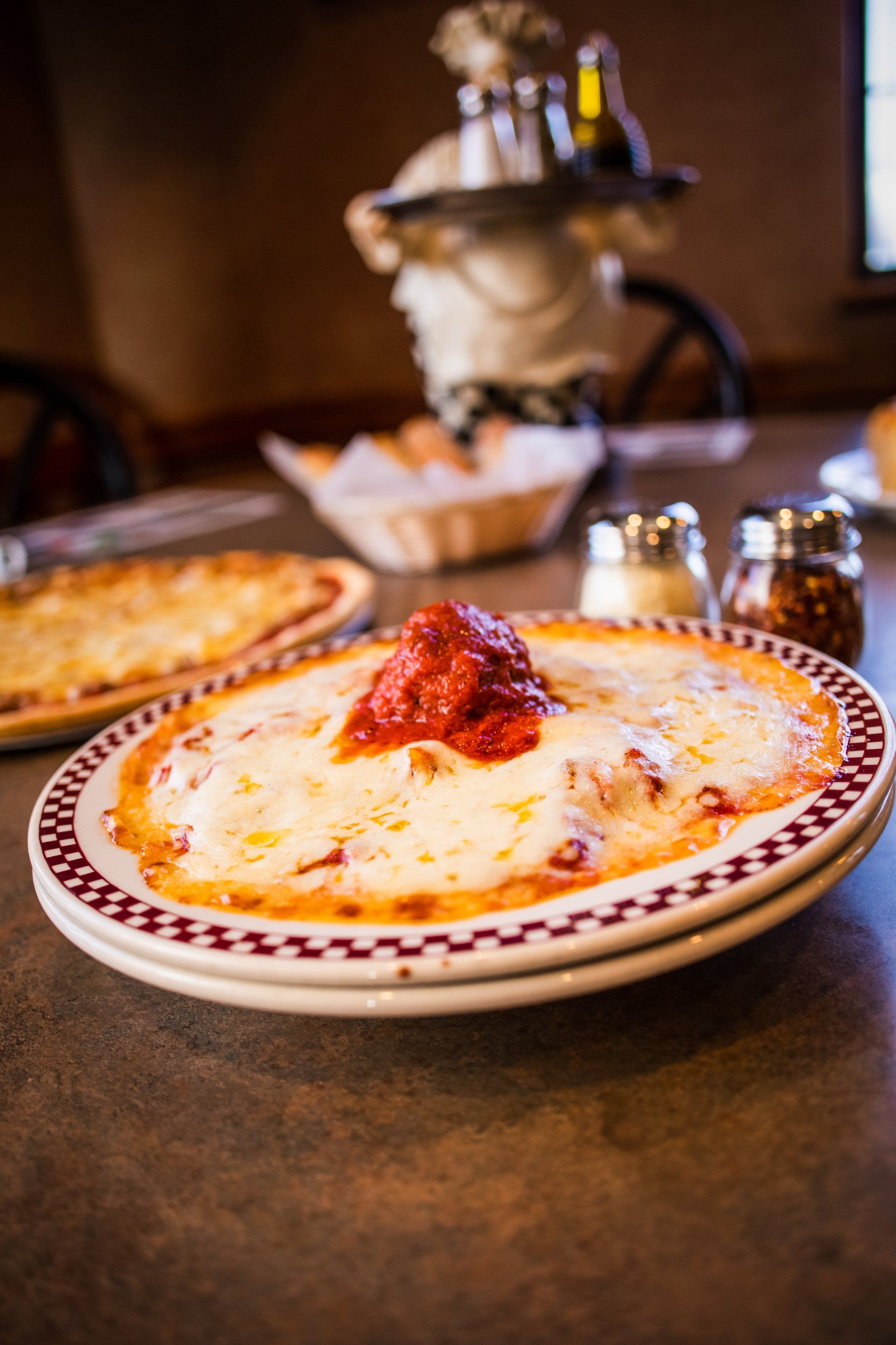 Pino's on Main Pizza Pasta Dishes Menu Rockford, IL