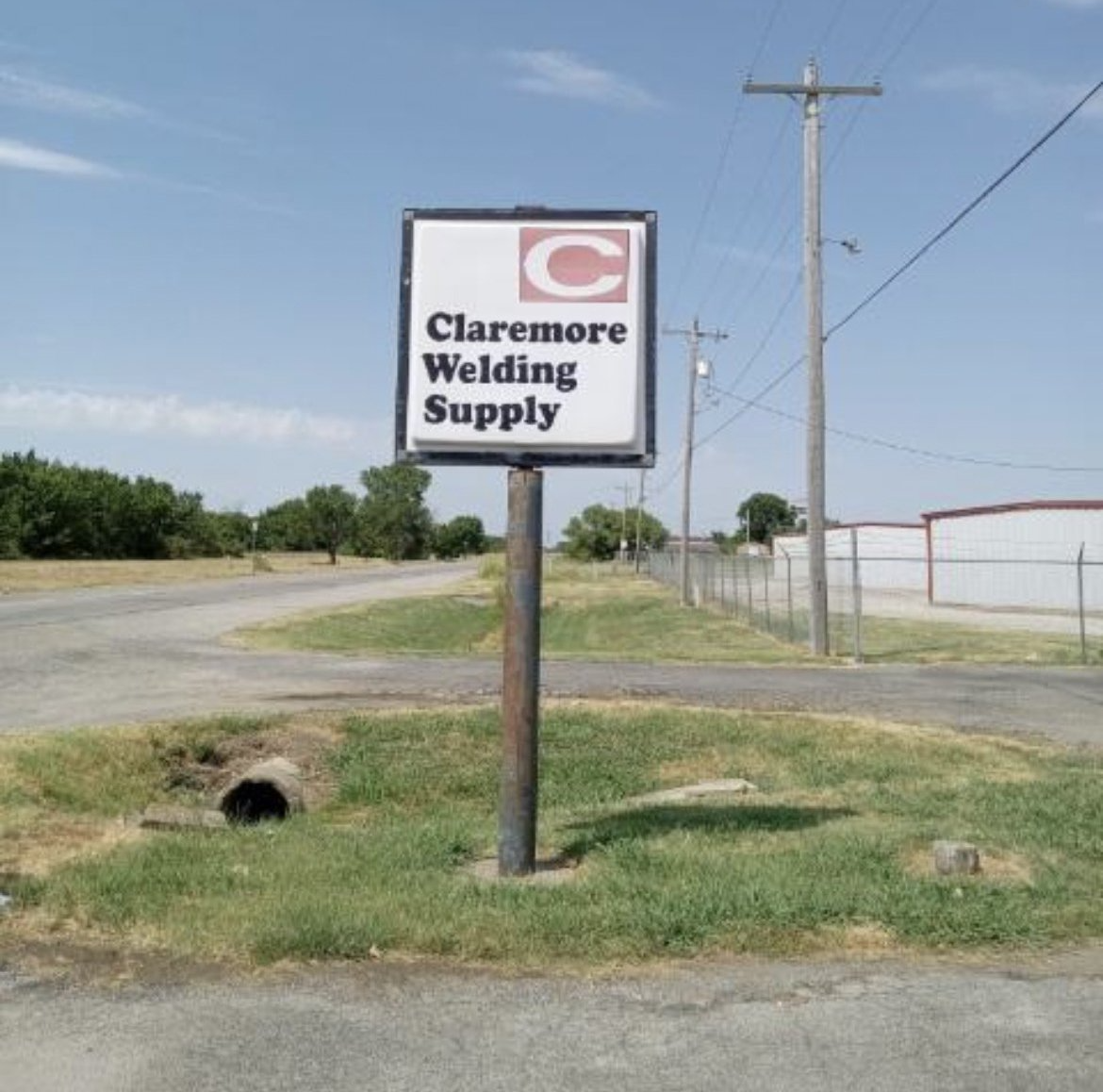Claremore Welding Supply Signage