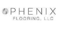 It is a logo for phenix flooring , llc.