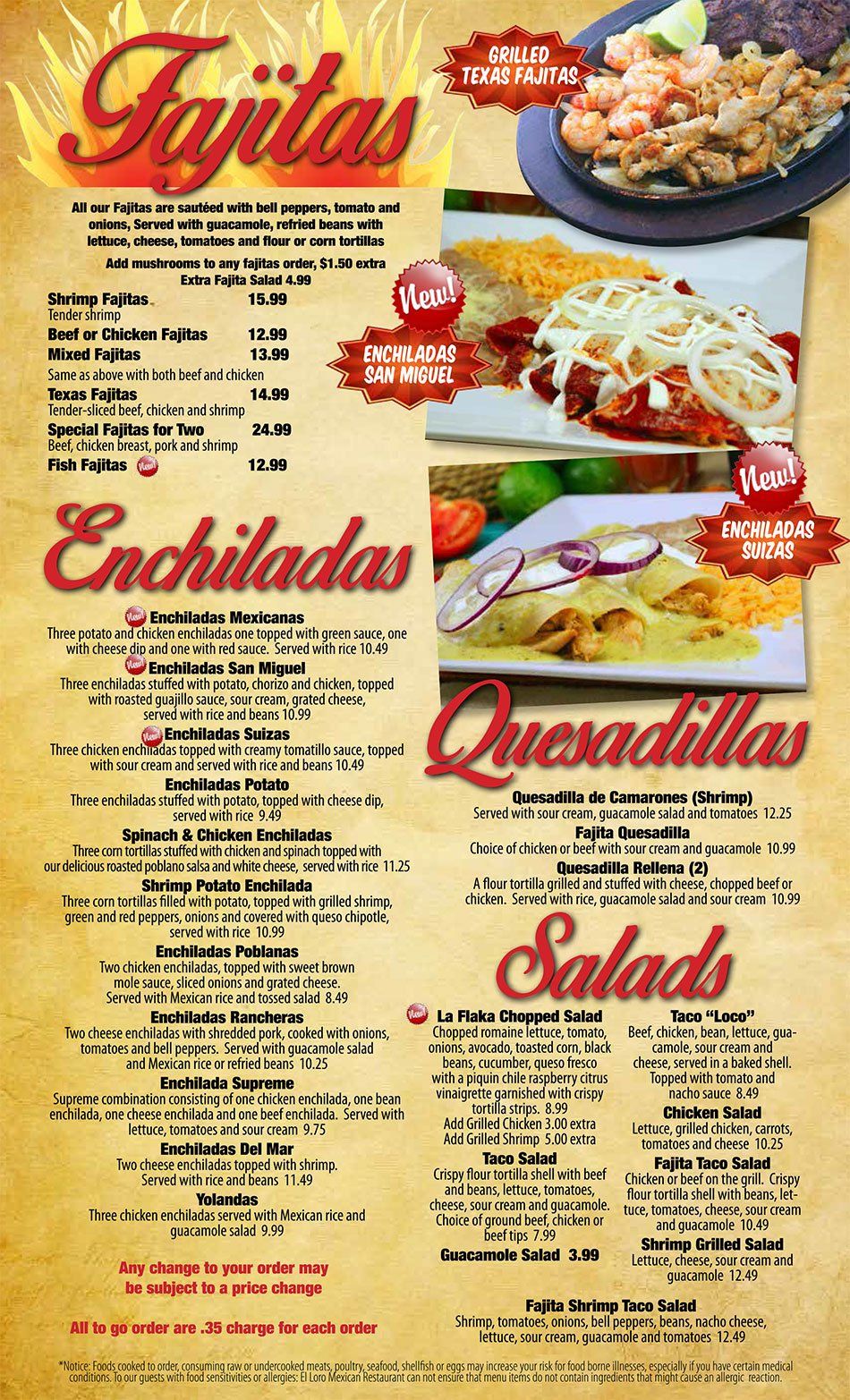 El Loro Mexican Restaurant | Mexican Food Chesapeake VA