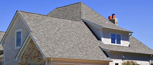 Residential house roof